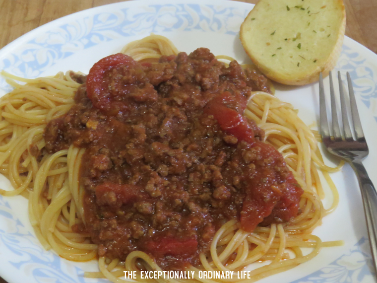 Quick and easy homemade spaghetti sauce recipe