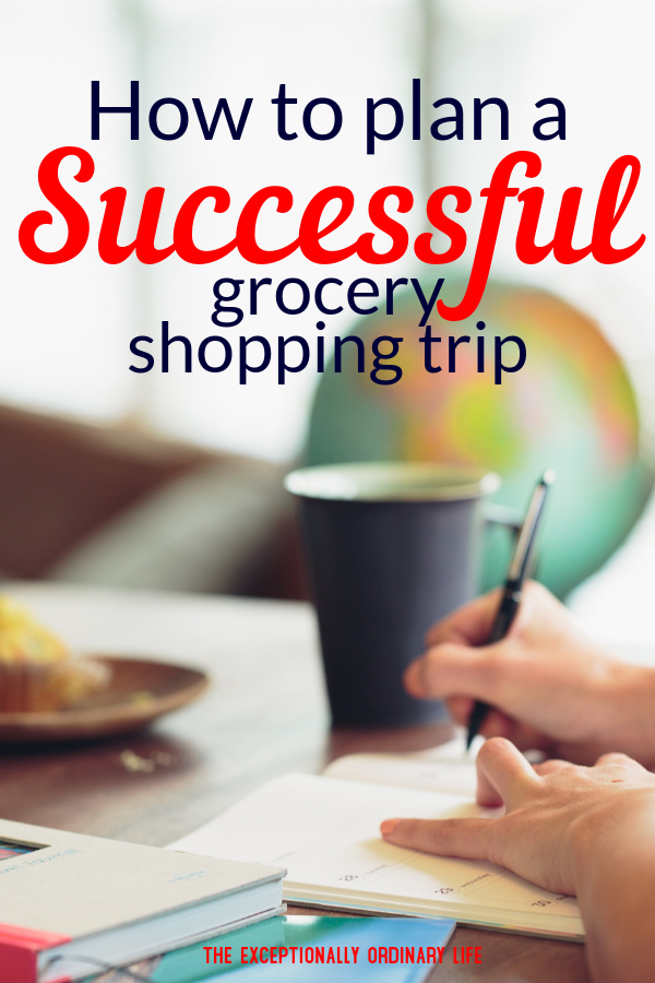 How to plan your grocery shopping trip